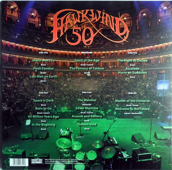 Hawkwind Hawkwind 50 Live - 3 x180 GRAM VINYL LP SET