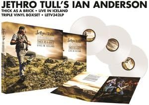 Ian Anderson Thick As A Brick (Live In Iceland) - 3 x WHITE COLOURED VINYL LP BOX SET