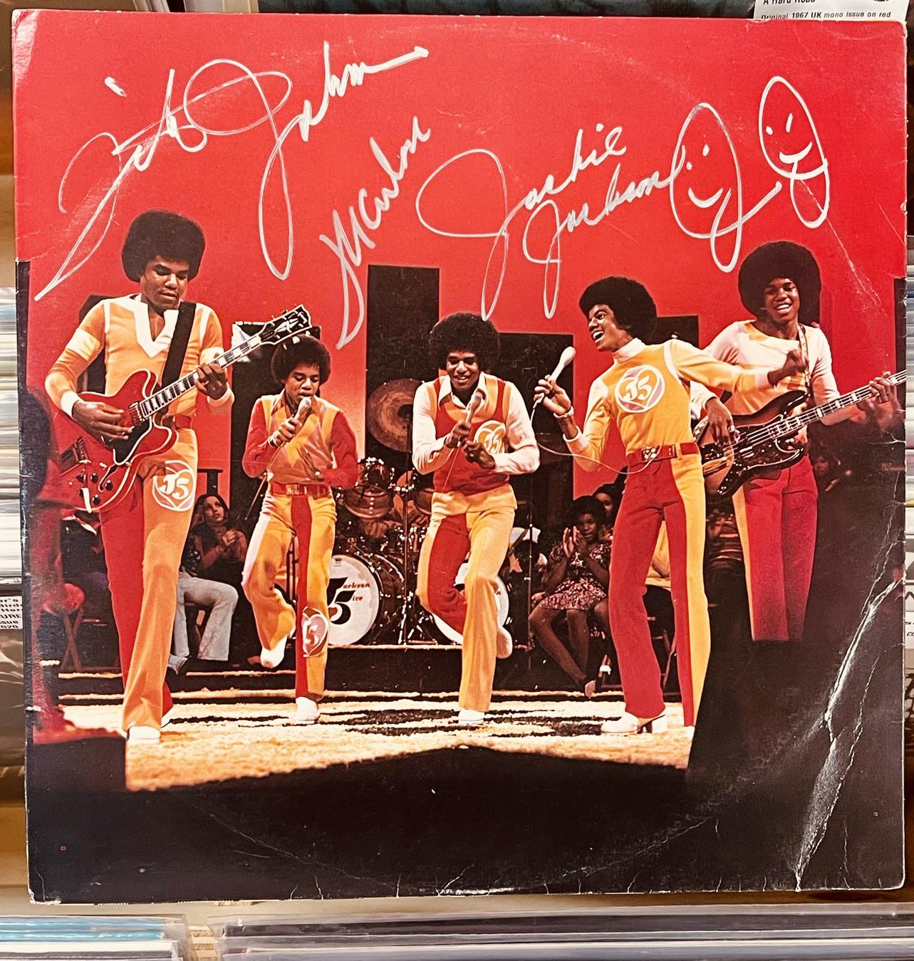 Jackson 5 - Get it Together - SIGNED INNER SLEEVE