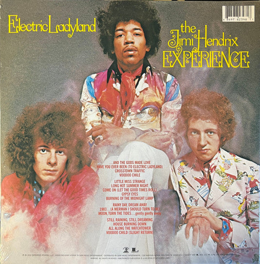 The Jimi Hendrix Experience Electric Ladyland - 2 x 180 GRAM VINYL LP SET USA ISSUE