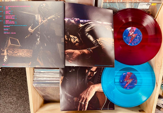 Lenny Kravitz Blue Electric Light - 2 x BLUE & PINK COLOURED VINYL LP SET