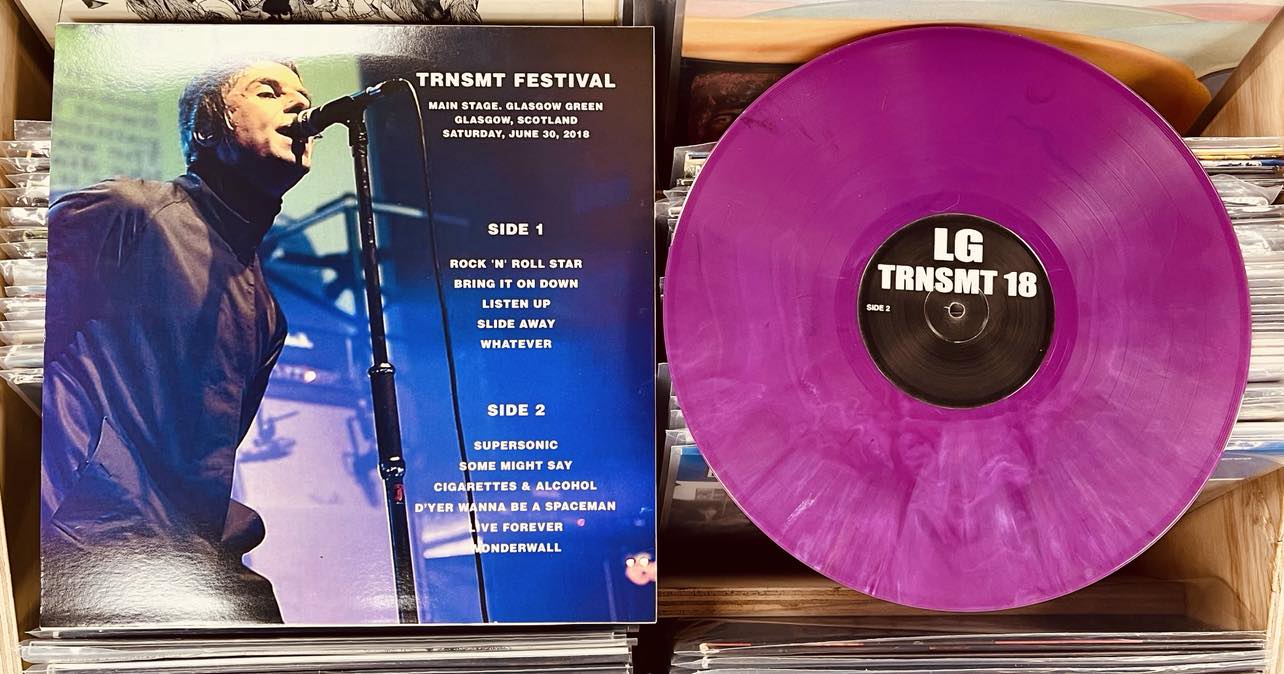Liam Gallagher TRNSMT Festival 2018 - MARBLED PURPLE COLOURED VINYL LP
