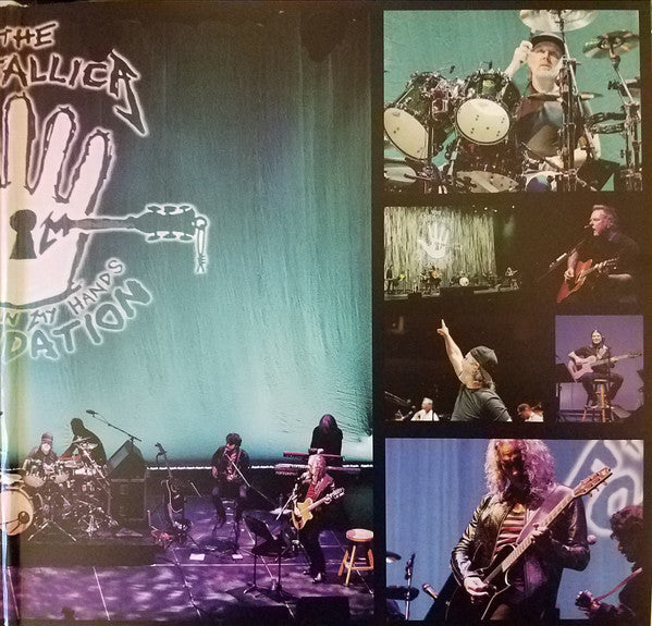Metallica Helping Hands... Live & Acoustic At The Masonic - 2 x MARBLED BLUE COLOURED VINYL LP SET