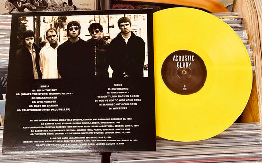 Oasis Acoustic Glory - YELLOW COLOURED VINYL LP