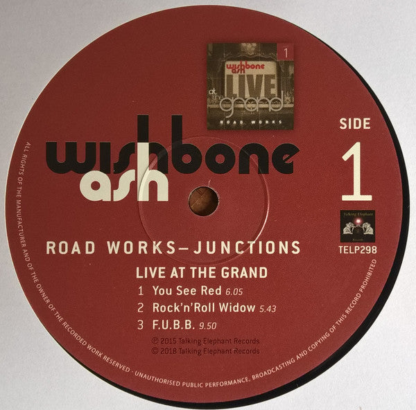 Wishbone Ash Road Works - Junctions : The Best Of Road Works - 2 x VINYL LP SET