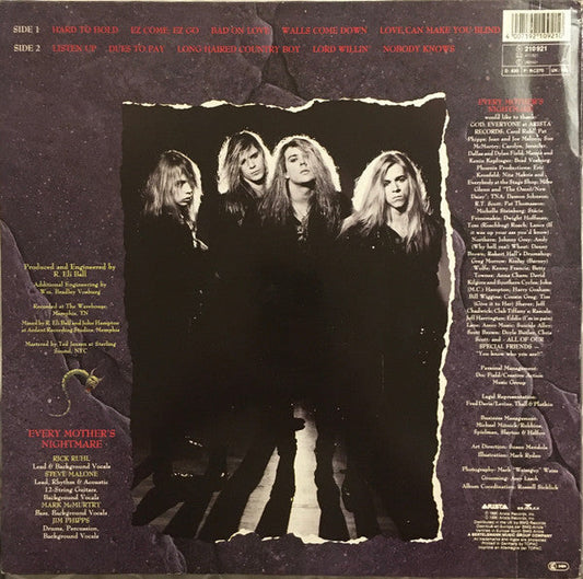 Every Mother's Nightmare Every Mother's Nightmare - VINYL LP ORIGINAL 1990 ISSUE