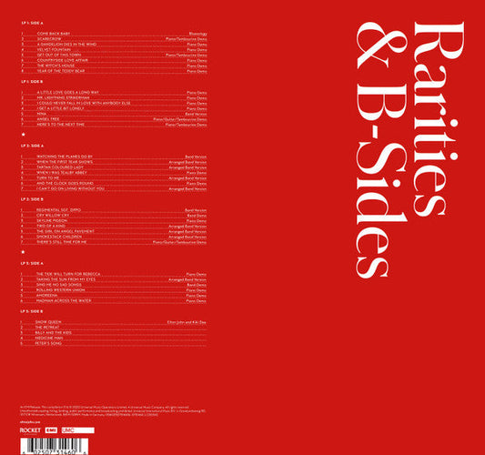 Elton John Jewel Box : Rarities & B-Sides - 3 x VINYL LP SET