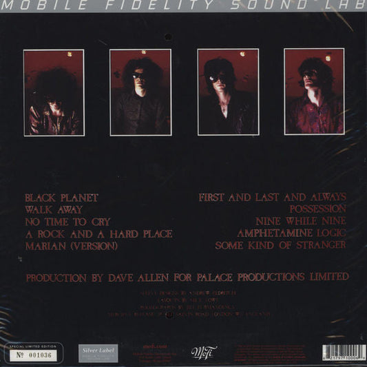 The Sisters Of Mercy First And Last And Always - VINYL LP MOBILE FIDELITY AUDIOPHILE ISSUE