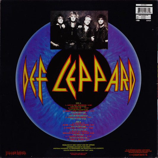 Def Leppard Adrenalize - ORIGINAL 1992 ISSUE VINYL LP