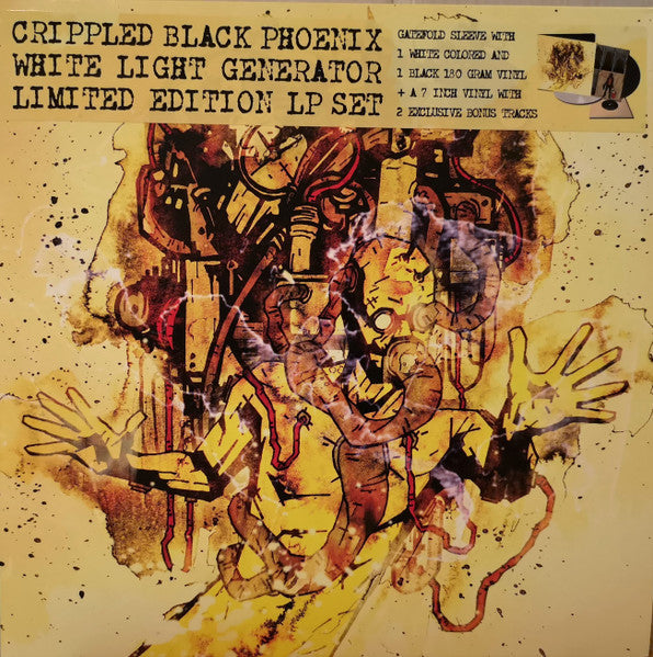 White Light Generator - 2 x BLACK & WHITE VINYL LP