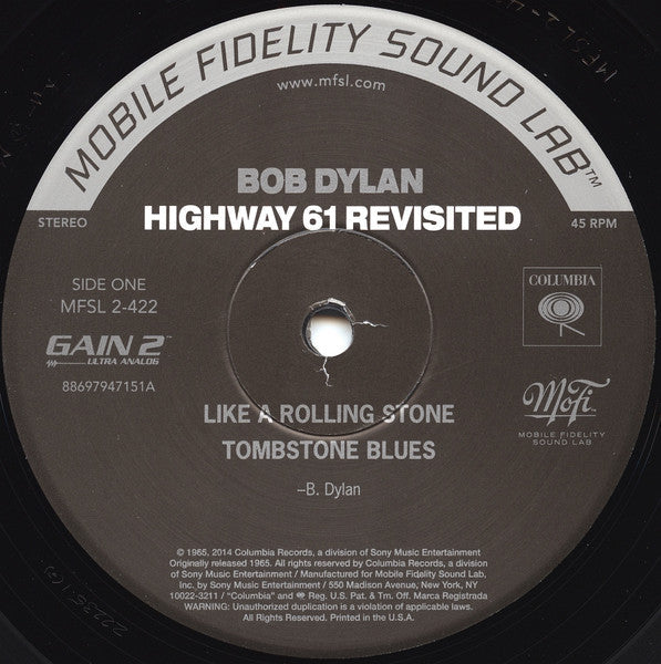Bob Dylan Highway 61 Revisited - 2 x VINYL LP