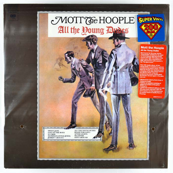 Mott The Hoople - All The Young Dudes - VINYL LP - NUMBERED AUDIOPHILE EDITION