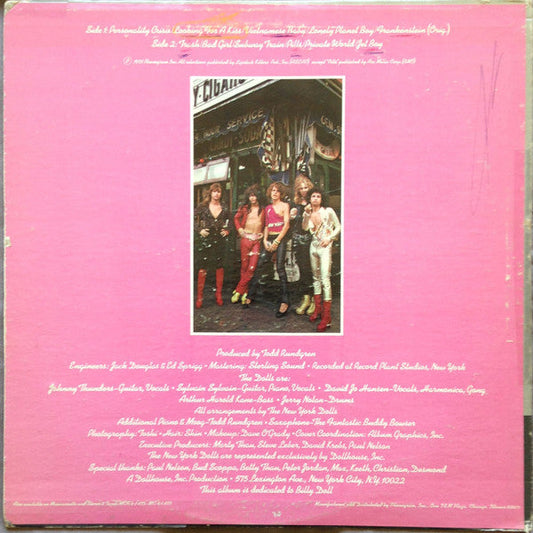 New York Dolls New York Dolls - VINYL LP, ORIGINAL 1973 USA ISSUE