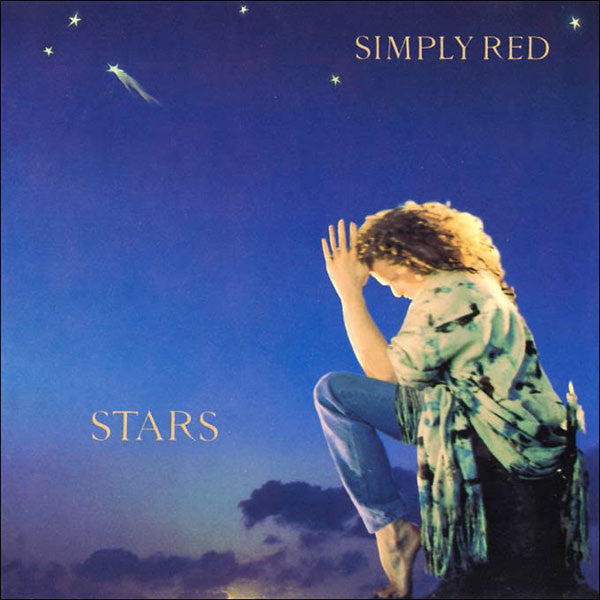 Simply Red - Stars - BLUE COLOURED VINYL LP