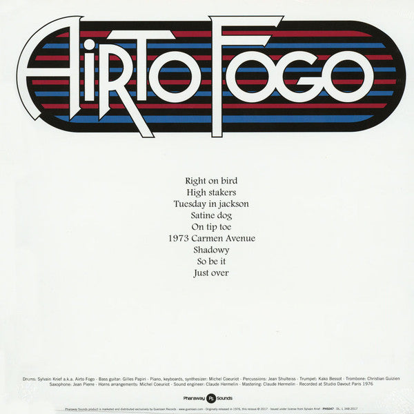 Airto Fogo | Retro Vinyl Club