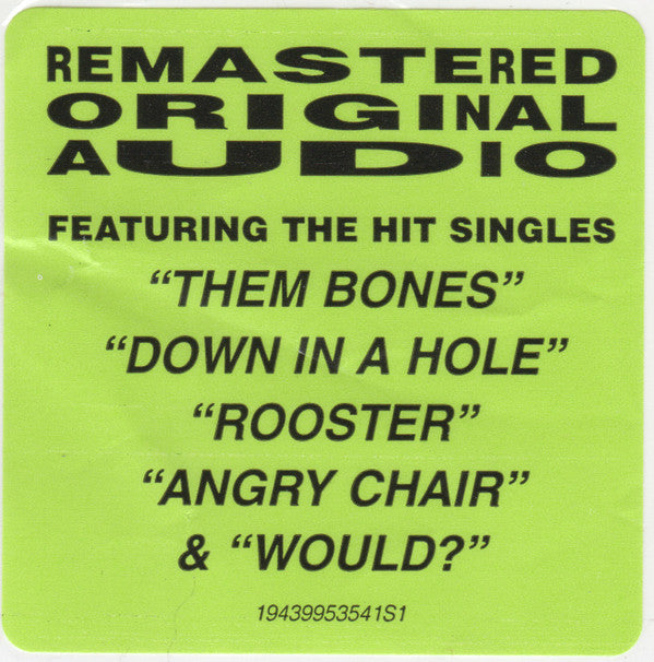 Alice In Chains Dirt Columbia, Legacy, Velvet Hammer 2xLP, Album, RE, RM, 30t Retro Vinyl Club