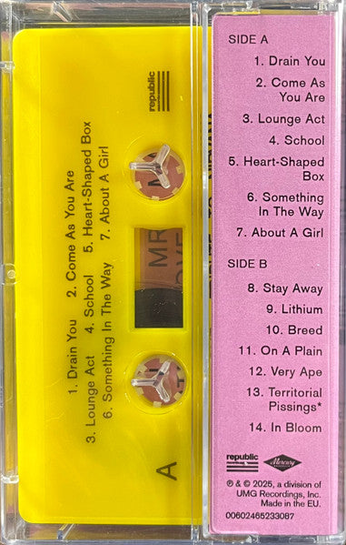 Tribute To Nirvana (CASSETTE- UNOFFICIAL ) | Retro Vinyl Club