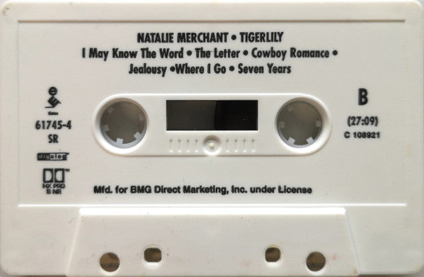 Tigerlily (CASSETTE) | Excellent (EX) Excellent (EX) Retro Vinyl Club