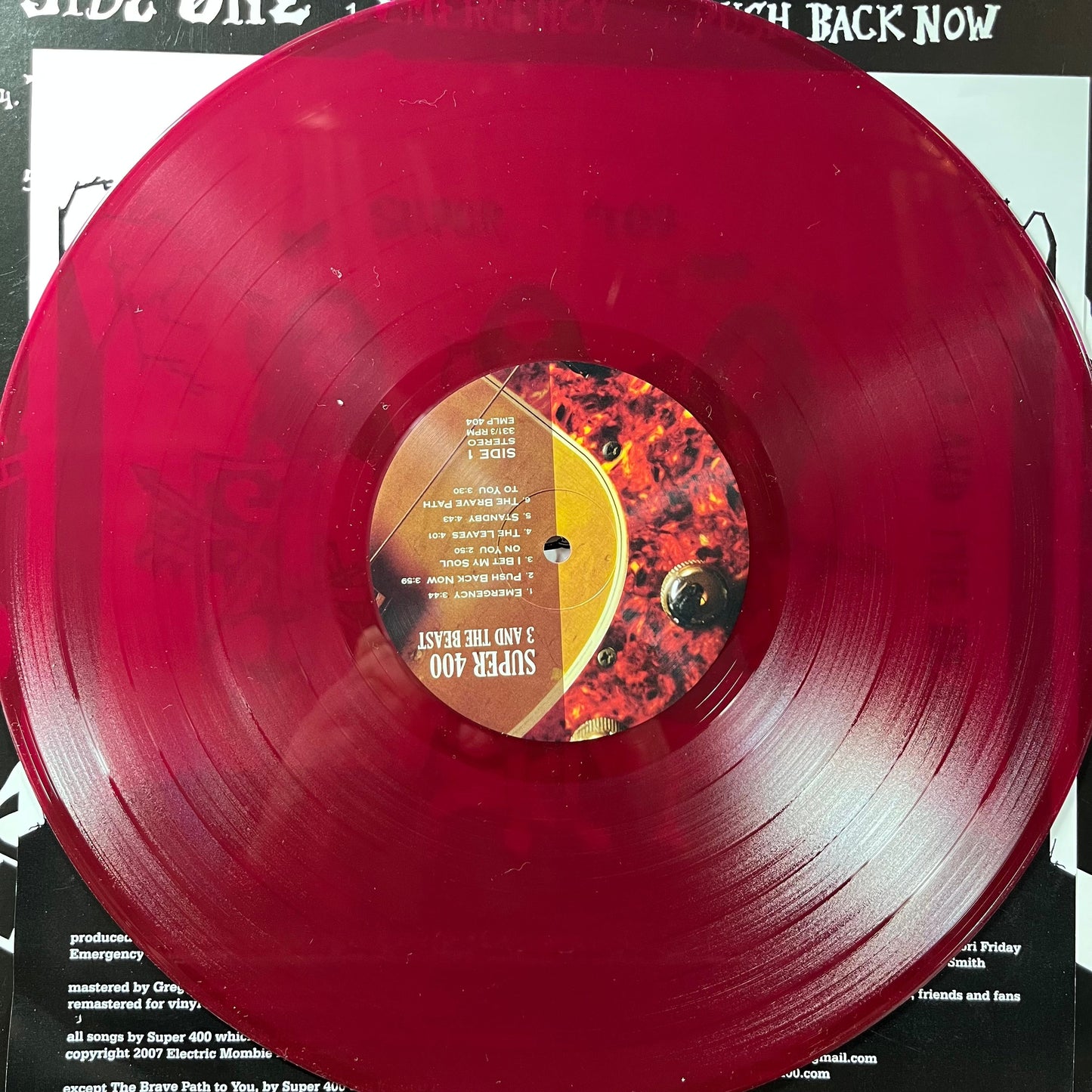 3 And The Beast (RED VINYL) | Near Mint (NM) Retro Vinyl Club