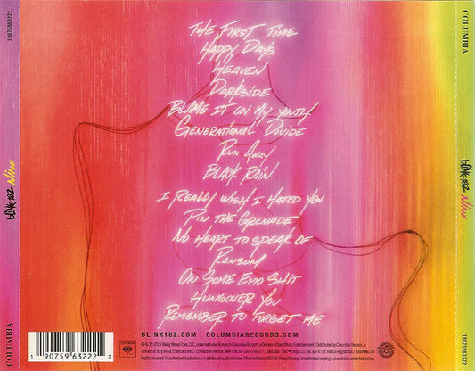 Nine (CD) | Near Mint (NM) Near Mint (NM) Retro Vinyl Club