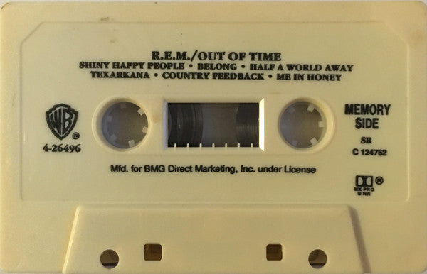 Out Of Time *CASSETTE* | Near Mint (NM) Near Mint (NM) Retro Vinyl Club