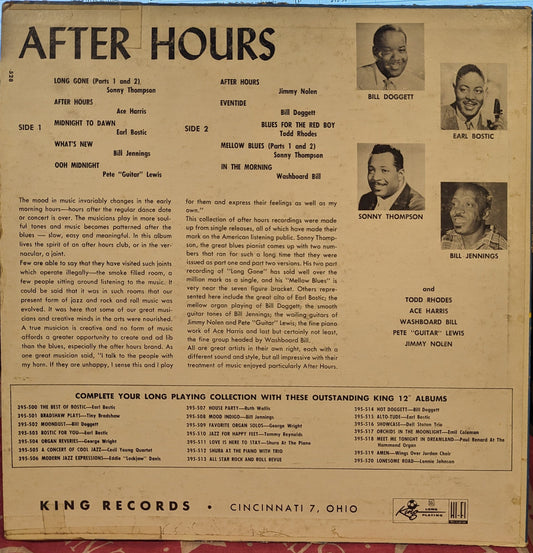 After Hours *MONO* | Very Good (VG) Good Plus (G+) Retro Vinyl Club