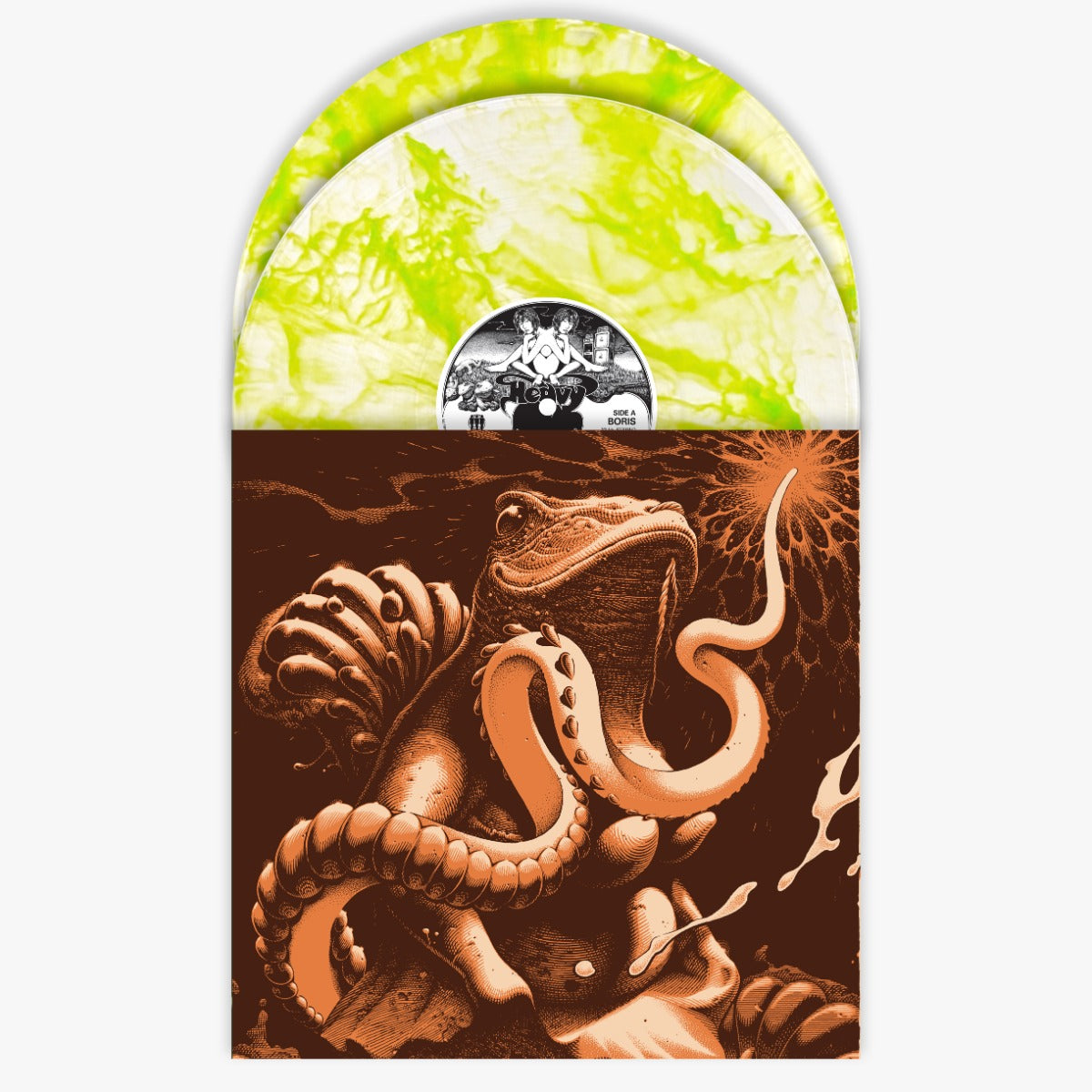 Amplifier Worship: 25th Anniversary (IEX: LIME GREEN SWIRL 2xVINYL) | Retro Vinyl Club