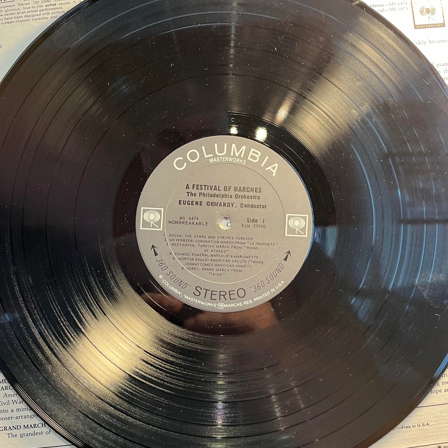 A Festival Of Marches *STEREO* | Near Mint (NM) Excellent (EX) Retro Vinyl Club