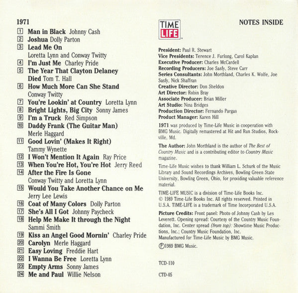 Country USA 1971 | Retro Vinyl Club