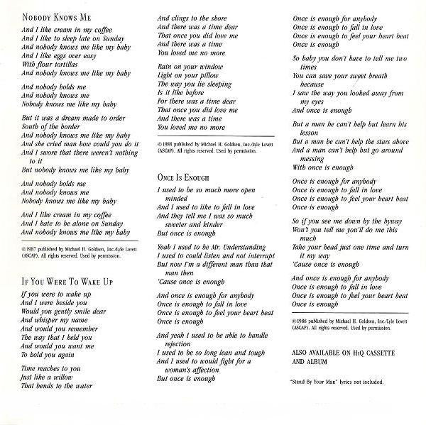 Lyle Lovett And His Large Band (CD) | Retro Vinyl Club