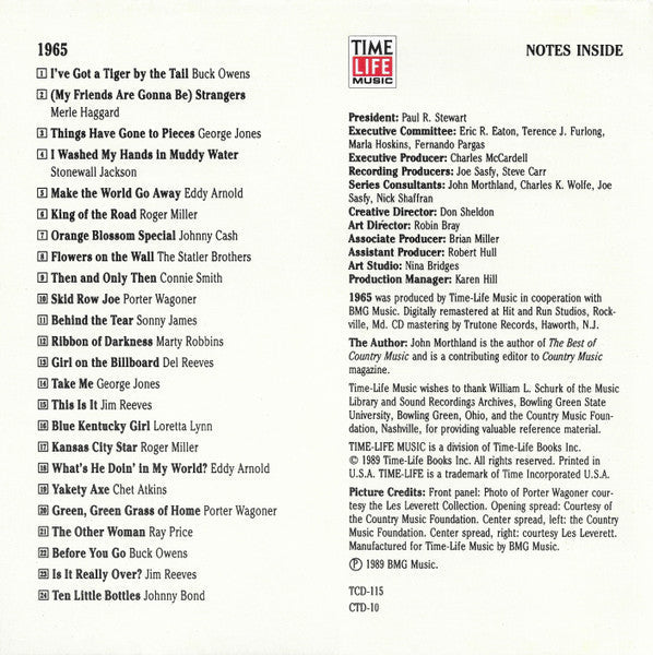 Country USA 1965 (CD) | Retro Vinyl Club