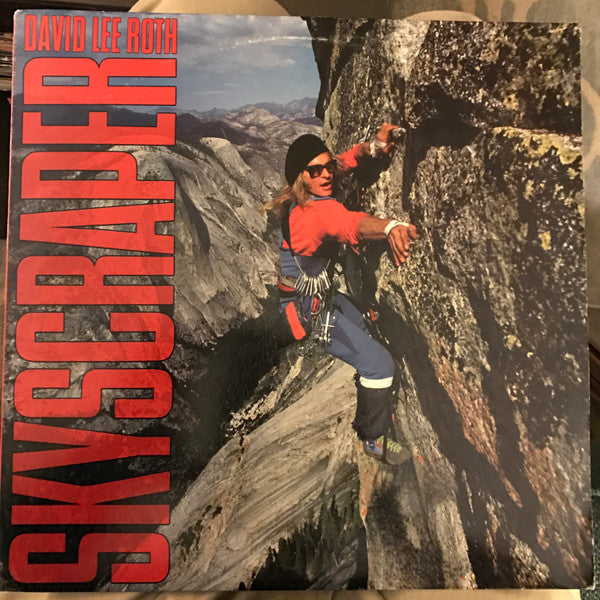 David Lee Roth Skyscraper - ORIGINAL USA ISSUE VINYL LP
