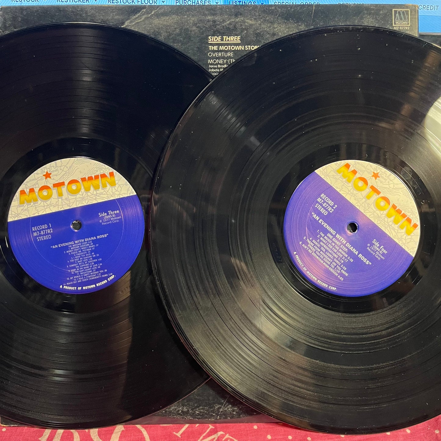 An Evening With Diana Ross | Excellent (EX) Excellent (EX) Retro Vinyl Club