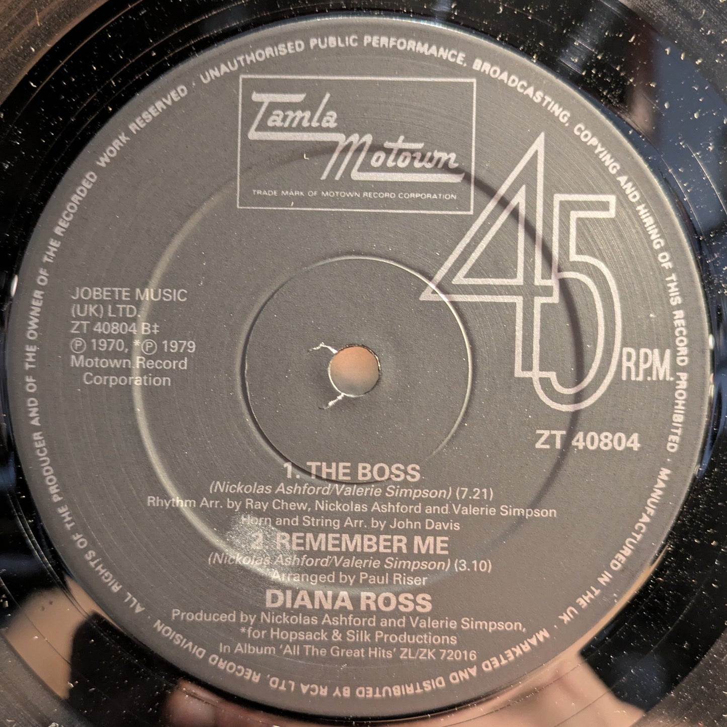 Ain't No Mountain High Enough (Extended Remix) (VINYL) | Near Mint (NM) Very Good Plus (VG+) Retro Vinyl Club