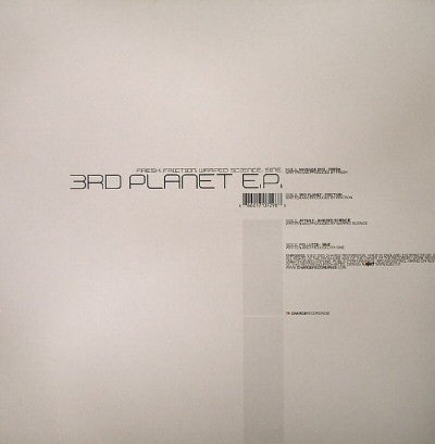 3rd Planet E.P. | Generic Retro Vinyl Club