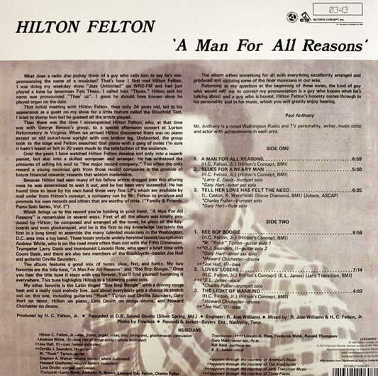 A Man For All Reasons | Retro Vinyl Club