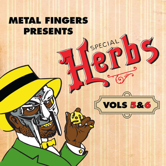 Metal Fingers Presents: Special Herbs Vol. 5 & 6 *PRE-ORDER 9/5/25*(APPLE RED VINYL) | Retro Vinyl Club