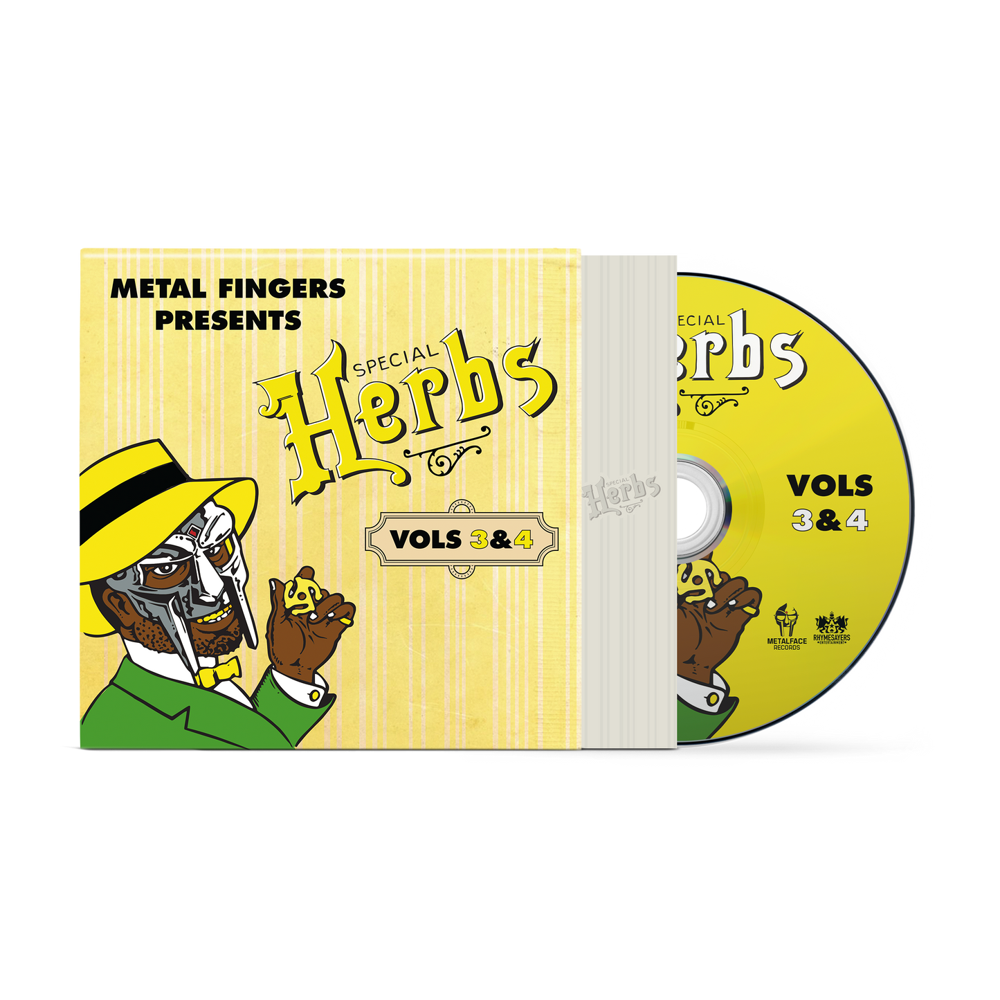 Metal Fingers Presents: Special Herbs Vol. 3 & 4 *PRE-ORDER 9/5/25*(CD) | Retro Vinyl Club