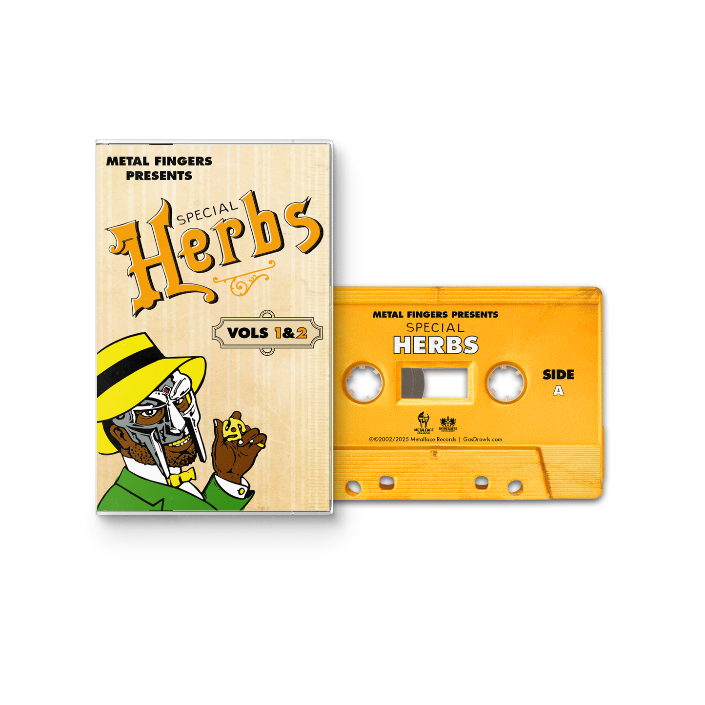 Metal Fingers Presents: Special Herbs Vol. 1 & 2 *PRE-ORDER 9/5/25*(CASS) | Retro Vinyl Club