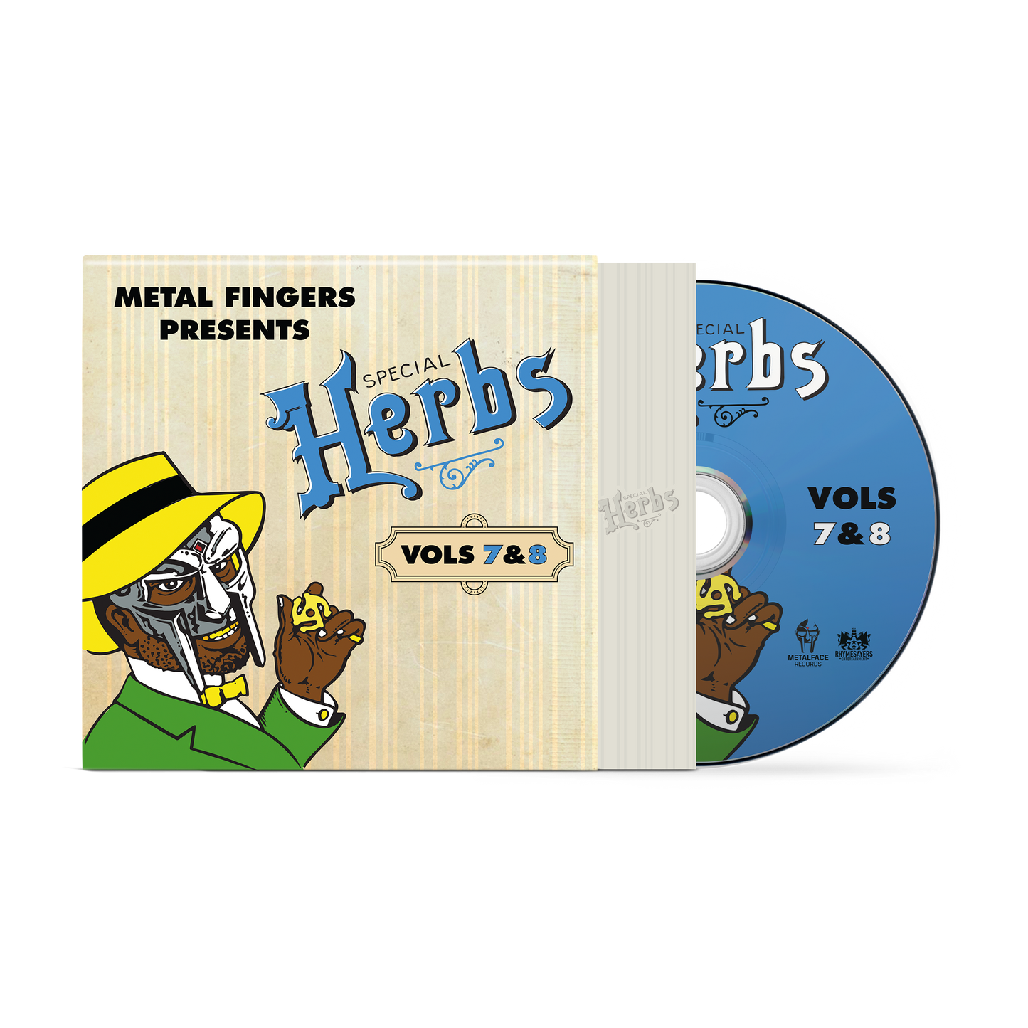 Metal Fingers Presents: Special Herbs Vol. 7 & 8 *PRE-ORDER 9/5/25*(CD) | Retro Vinyl Club