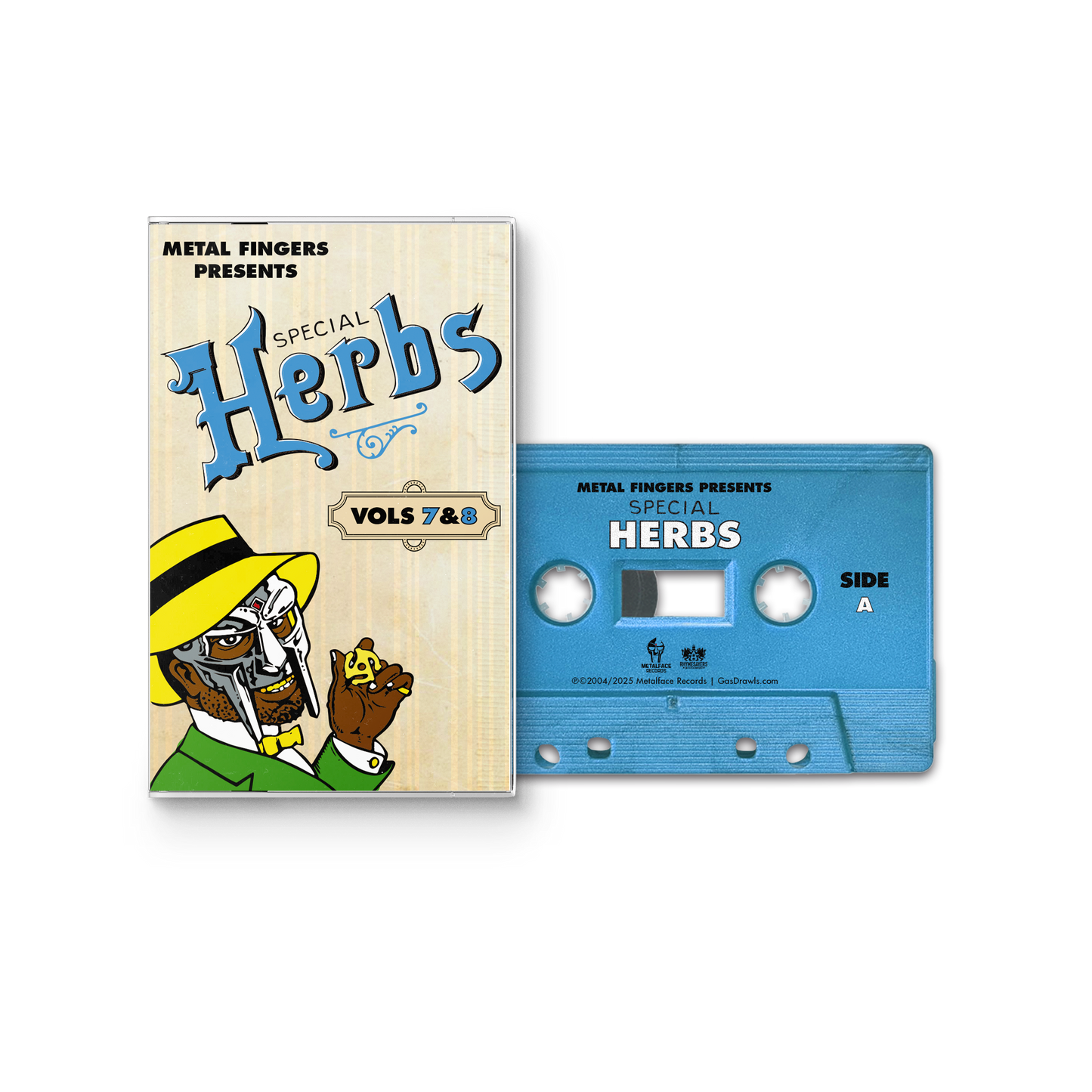 Metal Fingers Presents: Special Herbs Vol. 7 & 8 *PRE-ORDER 9/5/25*(CASS) | Retro Vinyl Club
