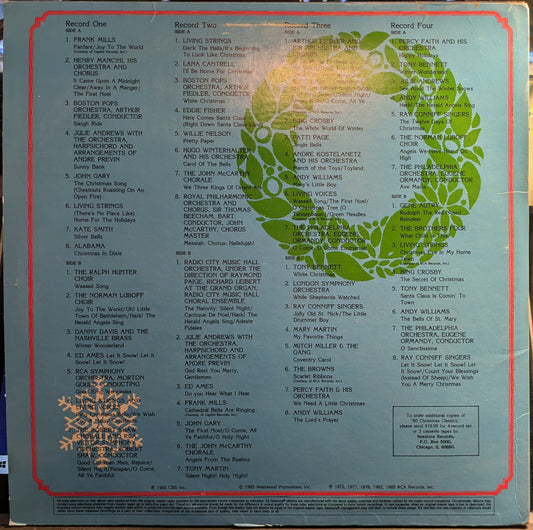 60 Christmas Classics (4xVINYL) | Near Mint (NM) Excellent (EX) Retro Vinyl Club