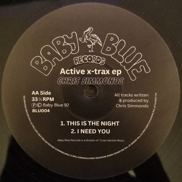 Active-X-Trax EP (12" VINYL) | Generic Retro Vinyl Club