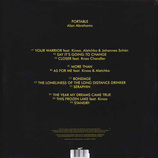 Alan Abrahams (2LP + CD) |   Retro Vinyl Club