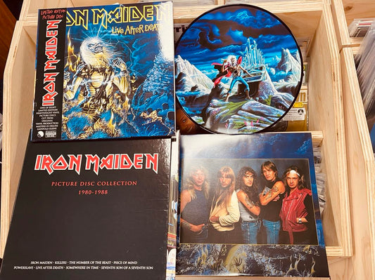 Iron Maiden Picture Disc Collection 1980-1988 - 9 x PICTURE DISC VINYL LP BOX SET