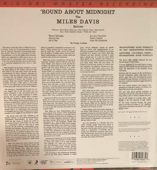 'Round About Midnight | Retro Vinyl Club