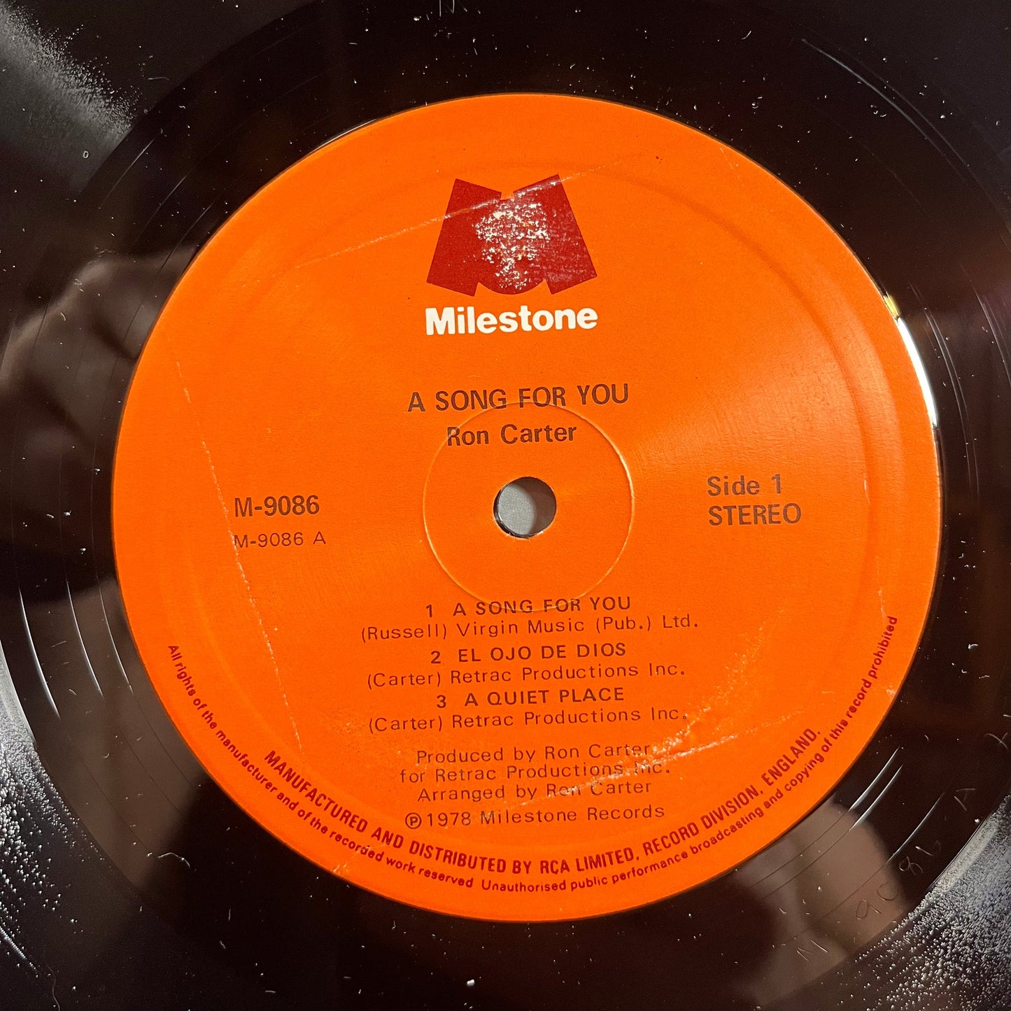 A Song For You (UK VINYL) | Near Mint (NM) Near Mint (NM) Retro Vinyl Club