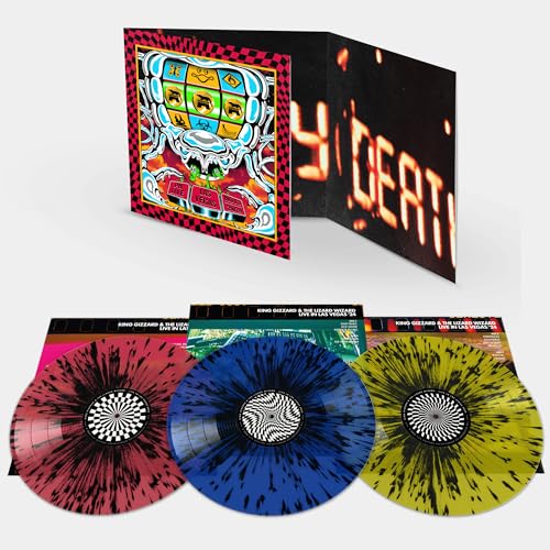 King Gizzard Live In Las Vegas '24 *PRE-ORDER 7/25/25* (Triple Gatefold) (3x Splatter Vinyl) | Retro Vinyl Club