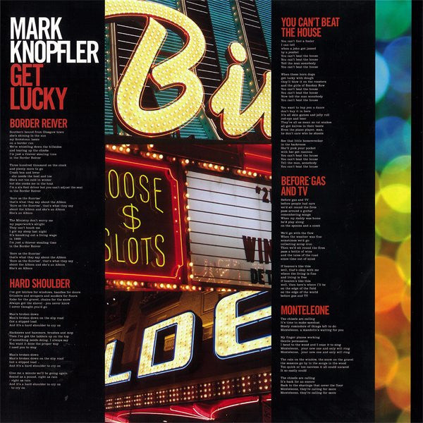 Mark Knopfler Get Lucky - USA Issue 2 x 180 GRAM VINYL LP SET - VINYL