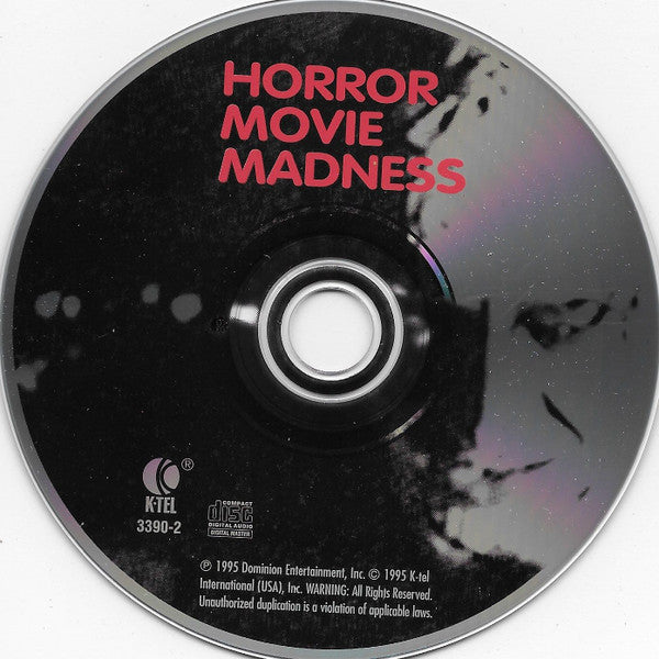 Horror Movie Madness | Very Good Plus (VG+) Very Good Plus (VG+) Retro Vinyl Club